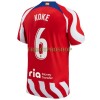 Original Fußballtrikot Atlético Madrid Koke 6 Heimtrikot 2022-23 Für Herren